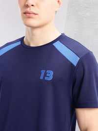 HRX by Hrithik Roshan Typography Printed Detail Regular Fit Rapid-Dry Running T-shirt