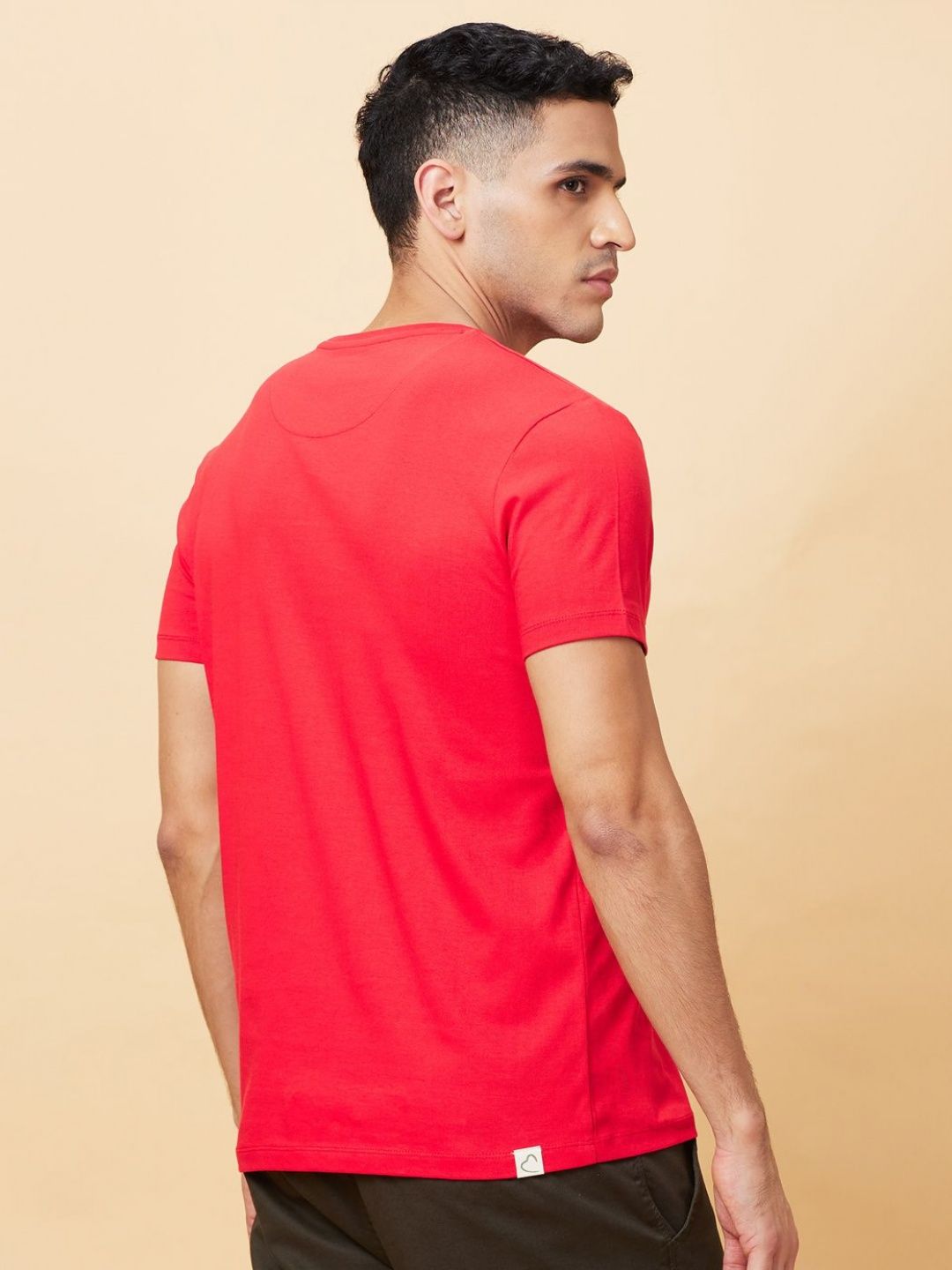 Being Human Men Printed Cut Outs T-shirt