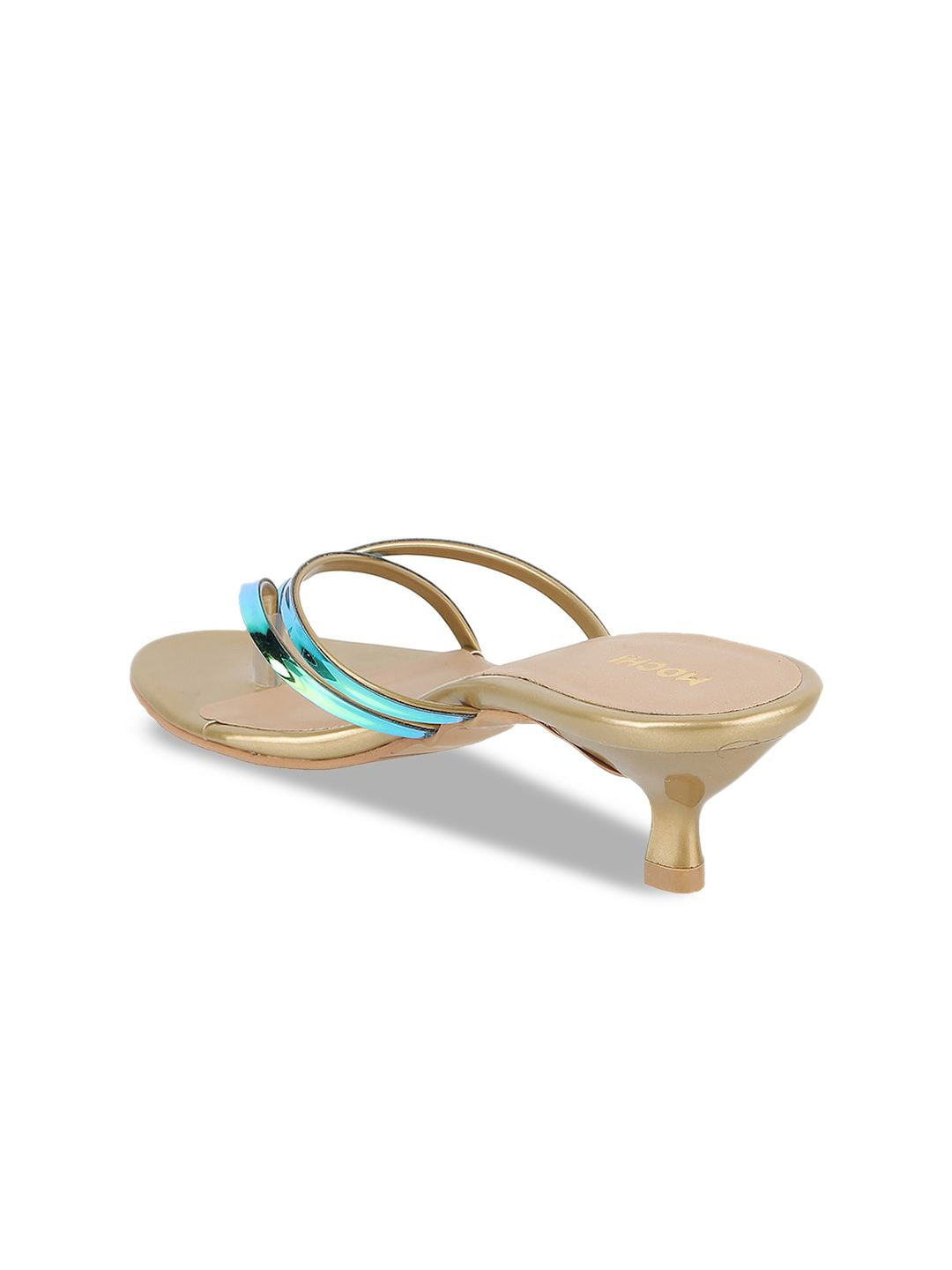 Mochi Strappy Open Toe Kitten Heels