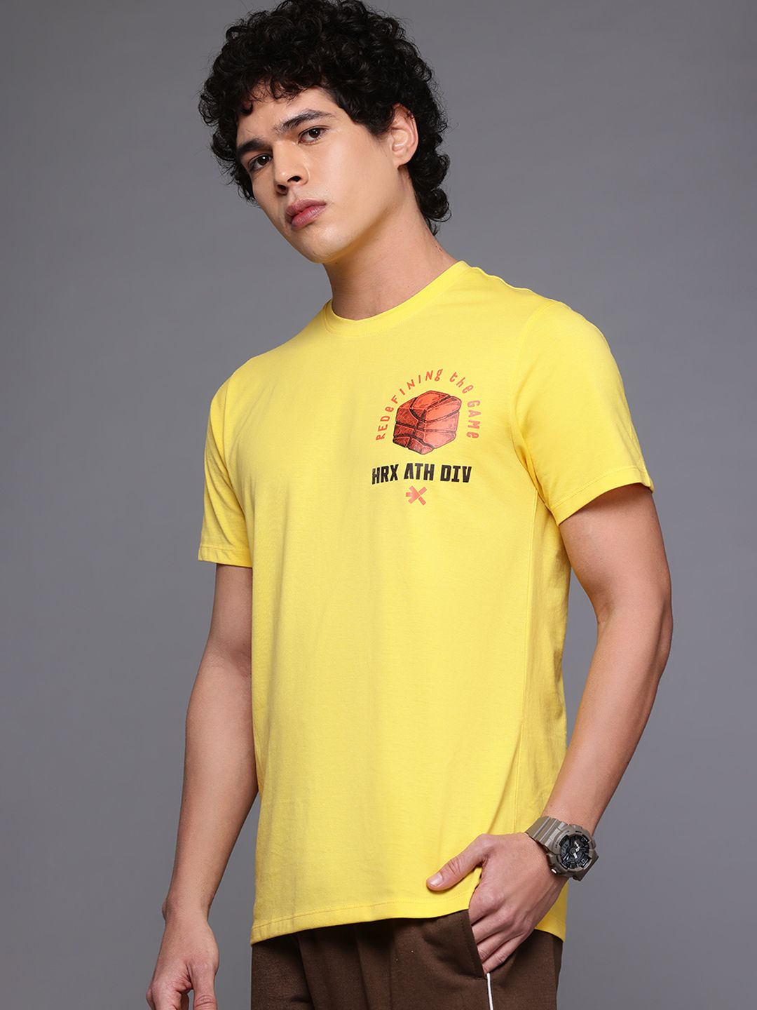 HRX by Hrithik Roshan Men Lifestyle T-shirt