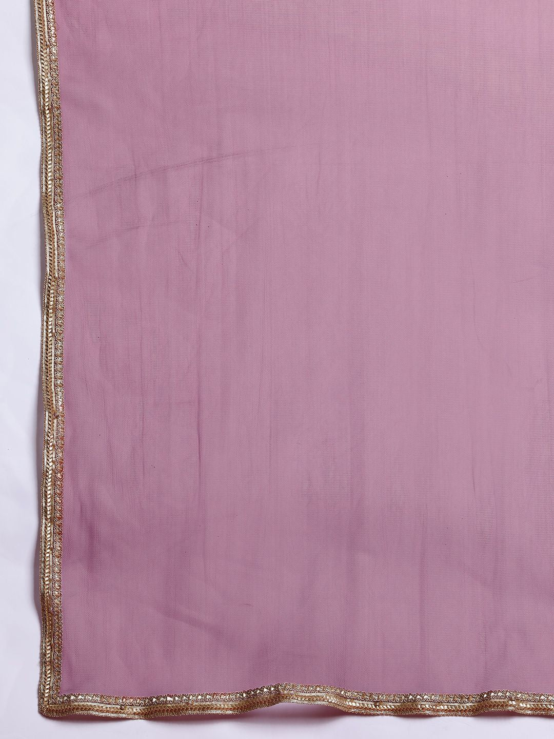 Anouk Tyohaar Foil Print Kurta with Sharara & Dupatta
