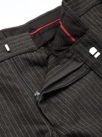 Park Avenue Men Striped Formal Trousers