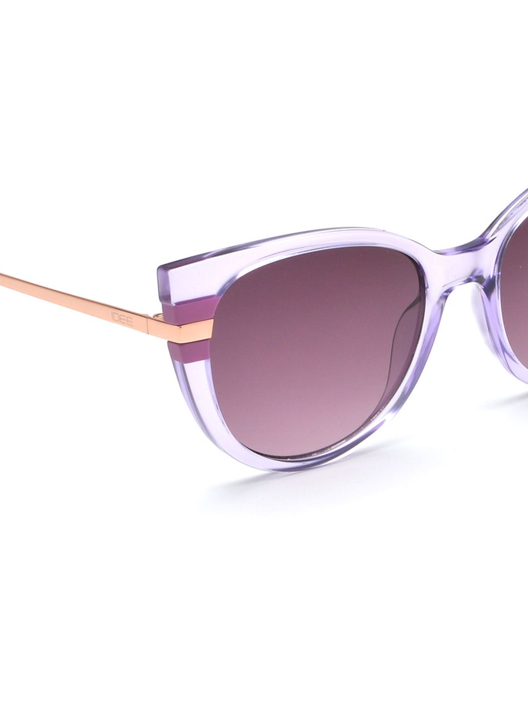 Idee Women Cateye cermin mata hitam dengan lensa lensa yang dilindungi UV2940c3sg