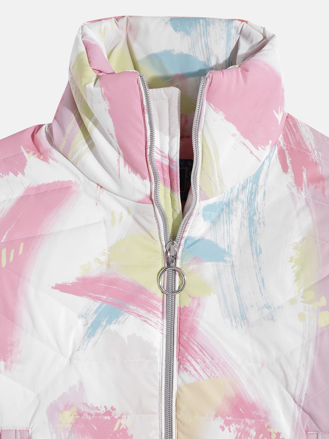 Monte Carlo Kids Girls Abstract Printed Padded Jacket