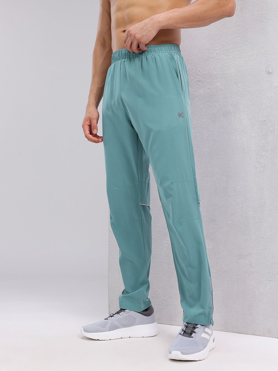 HRX by Hrithik Roshan Men Mid-Rise Rapid-Dry Running Track Pants