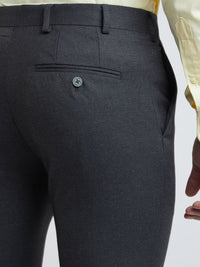 Raymond Men Solid Slim Fit Formal Trousers