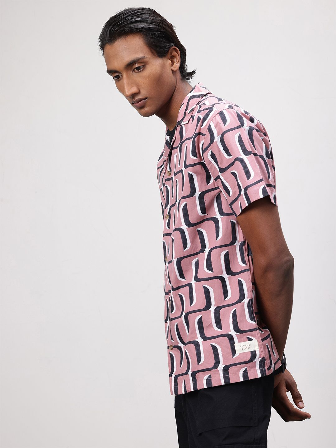 ether Artisan Hand Block Printed Pure Cotton Shirt