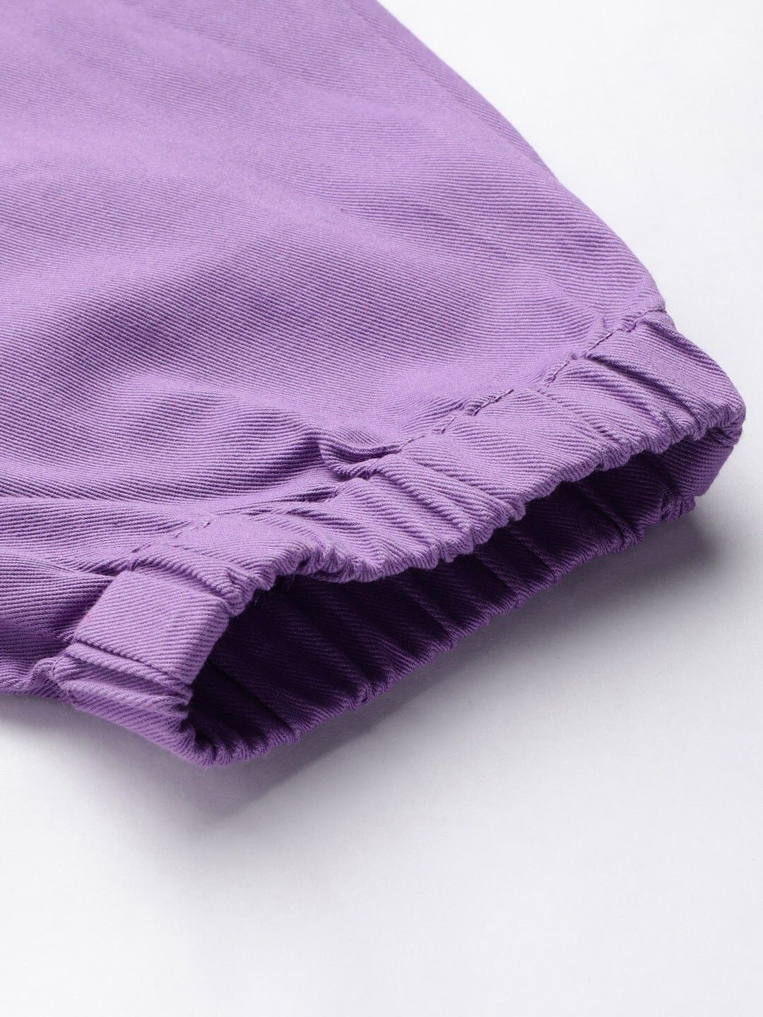 STREET 9 Women Lavender Regular Fit Solid Joggers