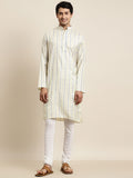 Anug by SOJANYA Kurta Belang Kuning & Biru Lelaki