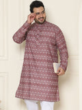 SOJANYA PLUS Geometric Printed Cotton Kurta