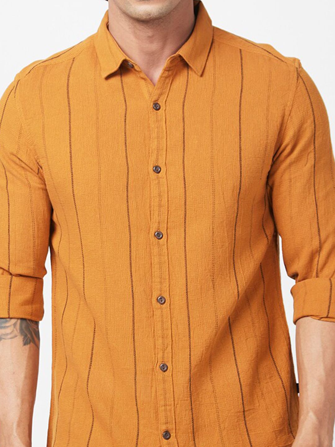 Spykar Slim Fit Cotton Casual Shirt