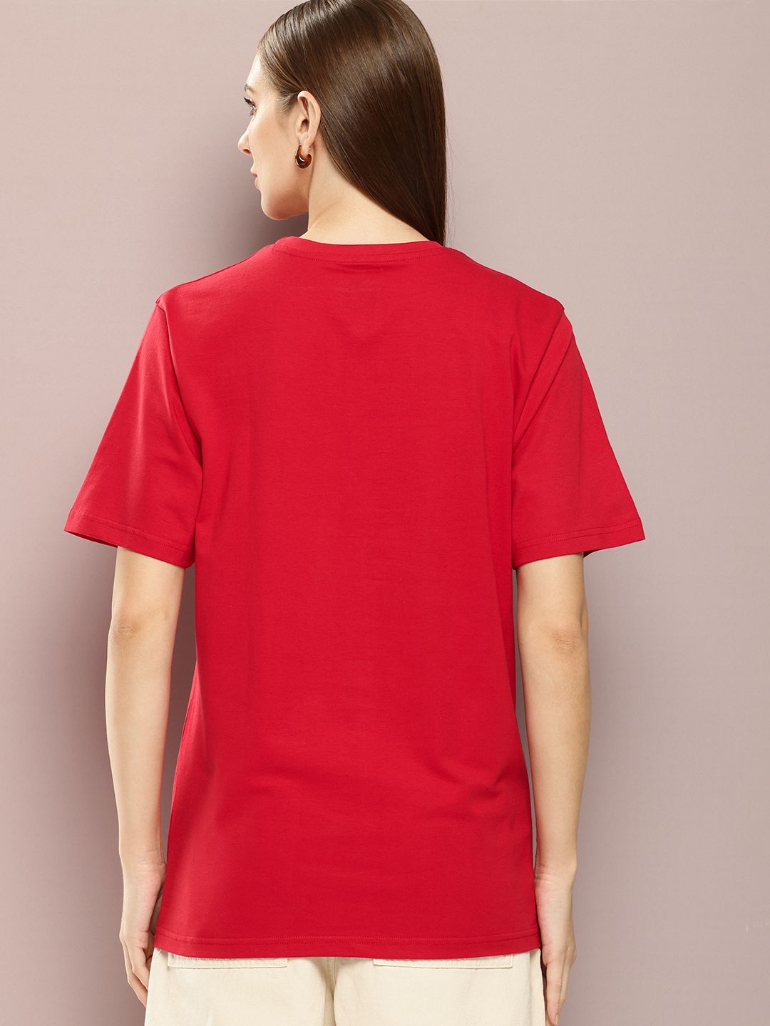 DILLINGER Women Graphic Printed Oversized T-shirt