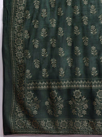 Anouk Ethnic Motifs Printed Straight Kurta Set With Dupatta