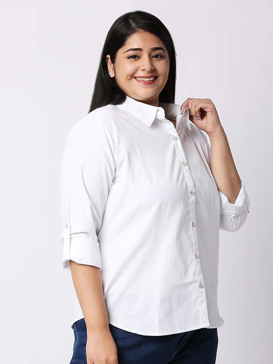 Style Quotient Plus Size Regular Formal Shirt