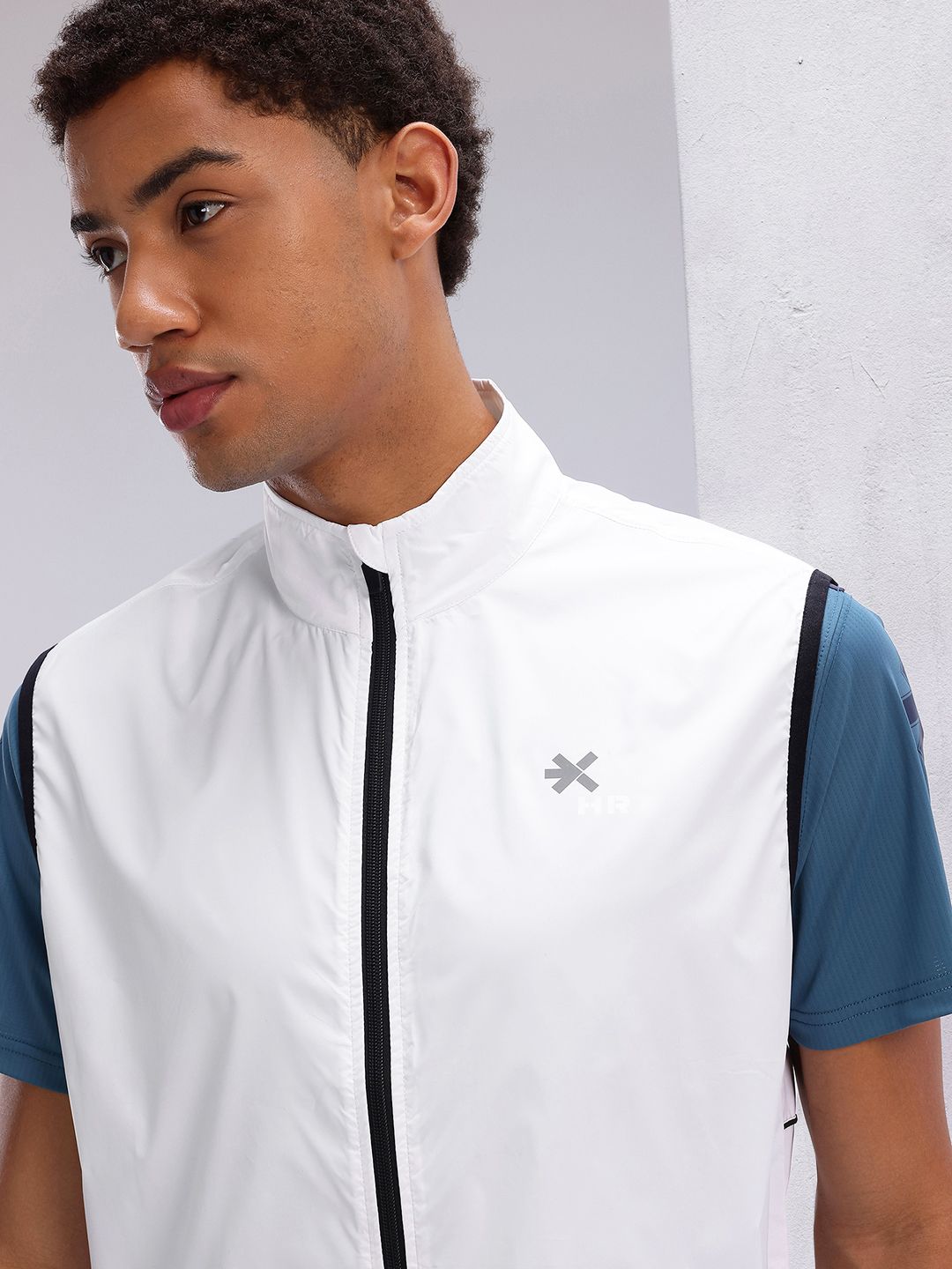HRX by Hrithik Roshan Lightweight Rapid-Dry Running Gilet Jacket