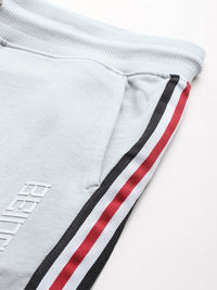 Being Human Men Pure Cotton Side Stripes Track Pants