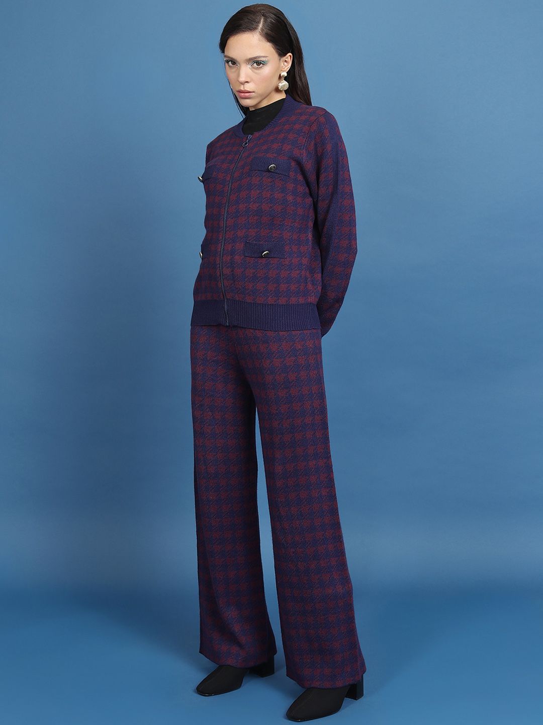 Tokyo Talkies Jacquard Jacket & Trousers