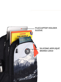 Gear Boys Graphic Printed Backpack
