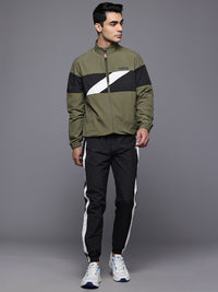 HRX by Hrithik Roshan Rapid Dry Mock Collar Running Tracksuit