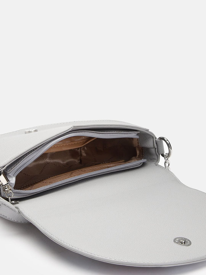 Lino Perros Snake Skin Textured Structured Shoulder Bag