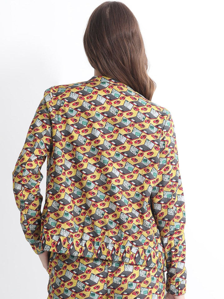 RAREISM Printed Tailored Jacket