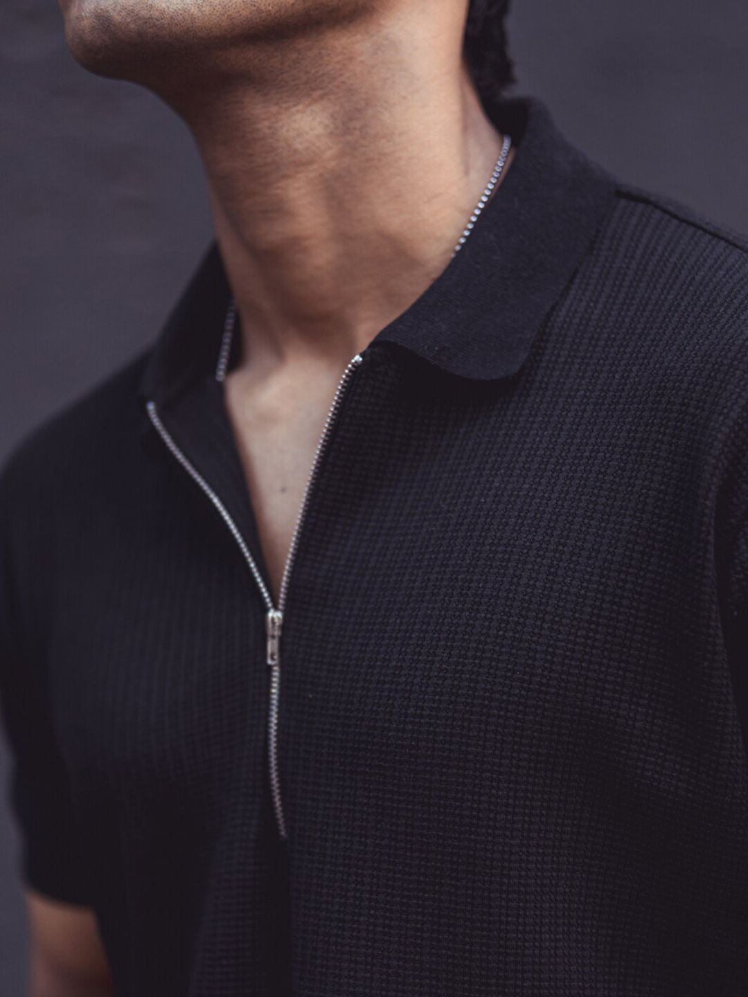 Powerlook Henley Neck Long Sleeves Cotton T-shirt