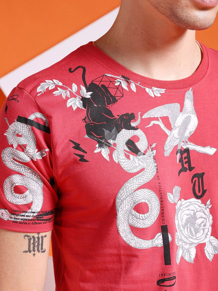 The Indian Garage Co Graphic Printed T-shirt