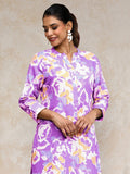 Varanga Women Floral Printed Regular Kurti with Trousers