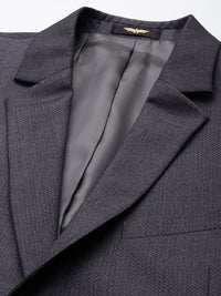 Park Avenue Self Design Textured Single Breasted Regular Fit 3 Piece Party Suits