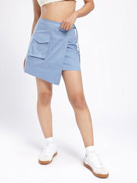 DressBerry Street Cool Mini Wrap Skirt