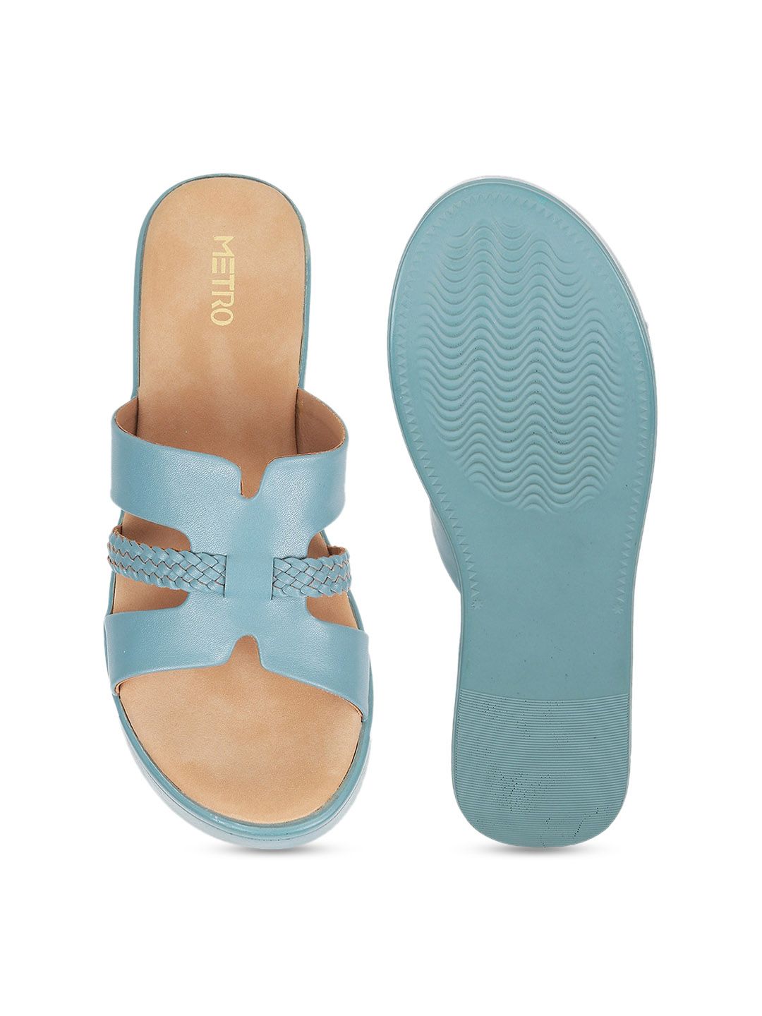 Metro Braided Flatform Heels