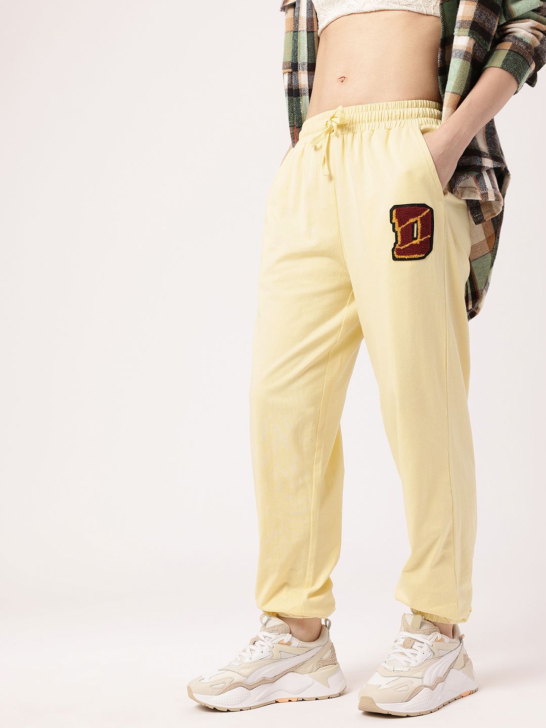 DressBerry Women Sunlit Style On K Street Applique Joggers