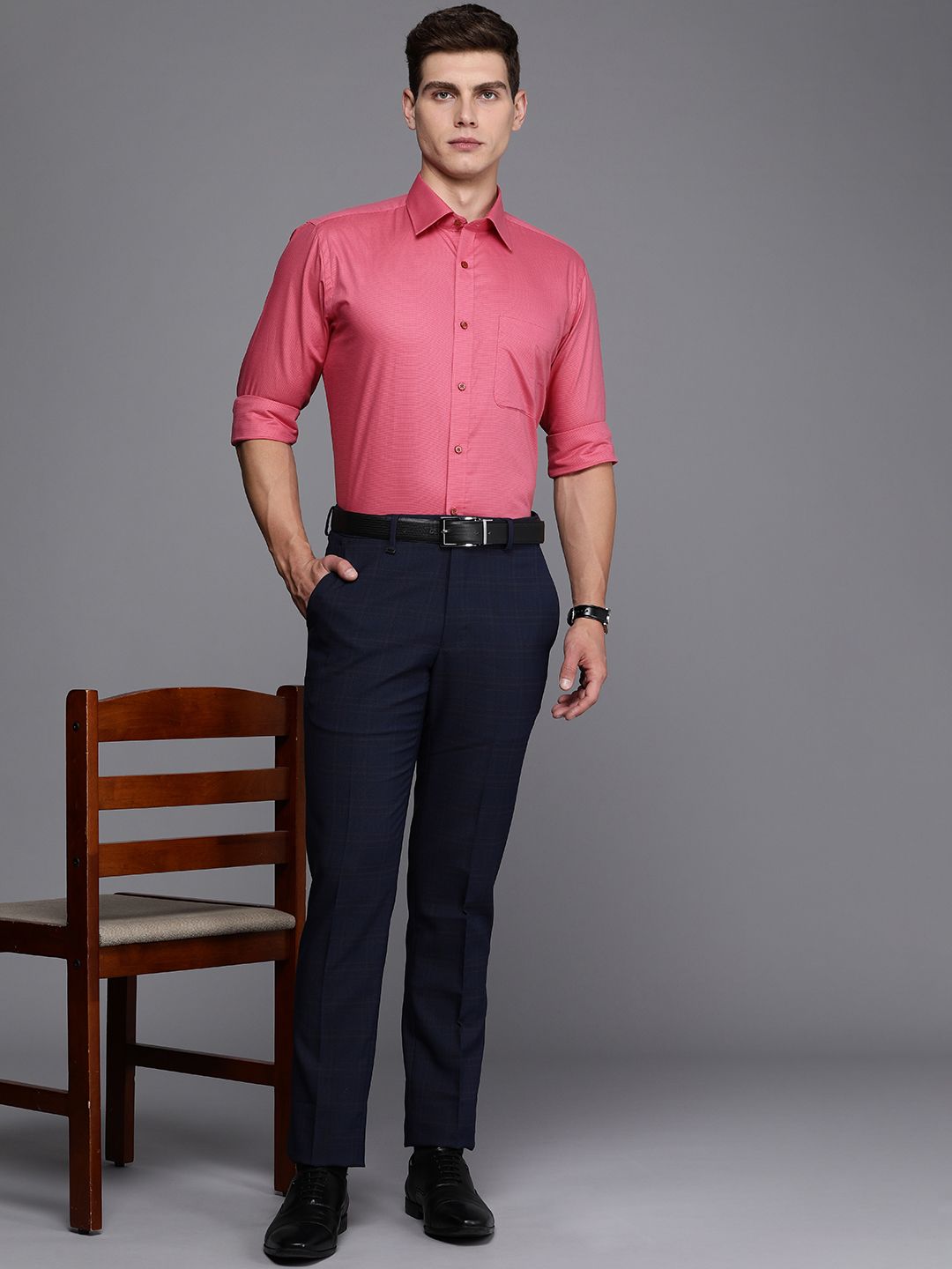 Raymond Pure Cotton Slim Fit Formal Shirt