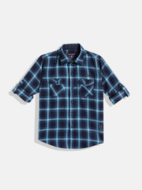 Monte Carlo Boys Checked Casual Smart Fit Shirt
