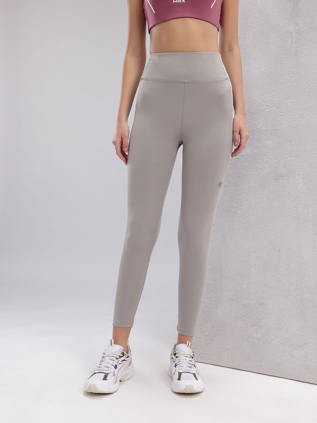 HRX by Hrithik Roshan Women Rapid-Dry Cropped Running Tights