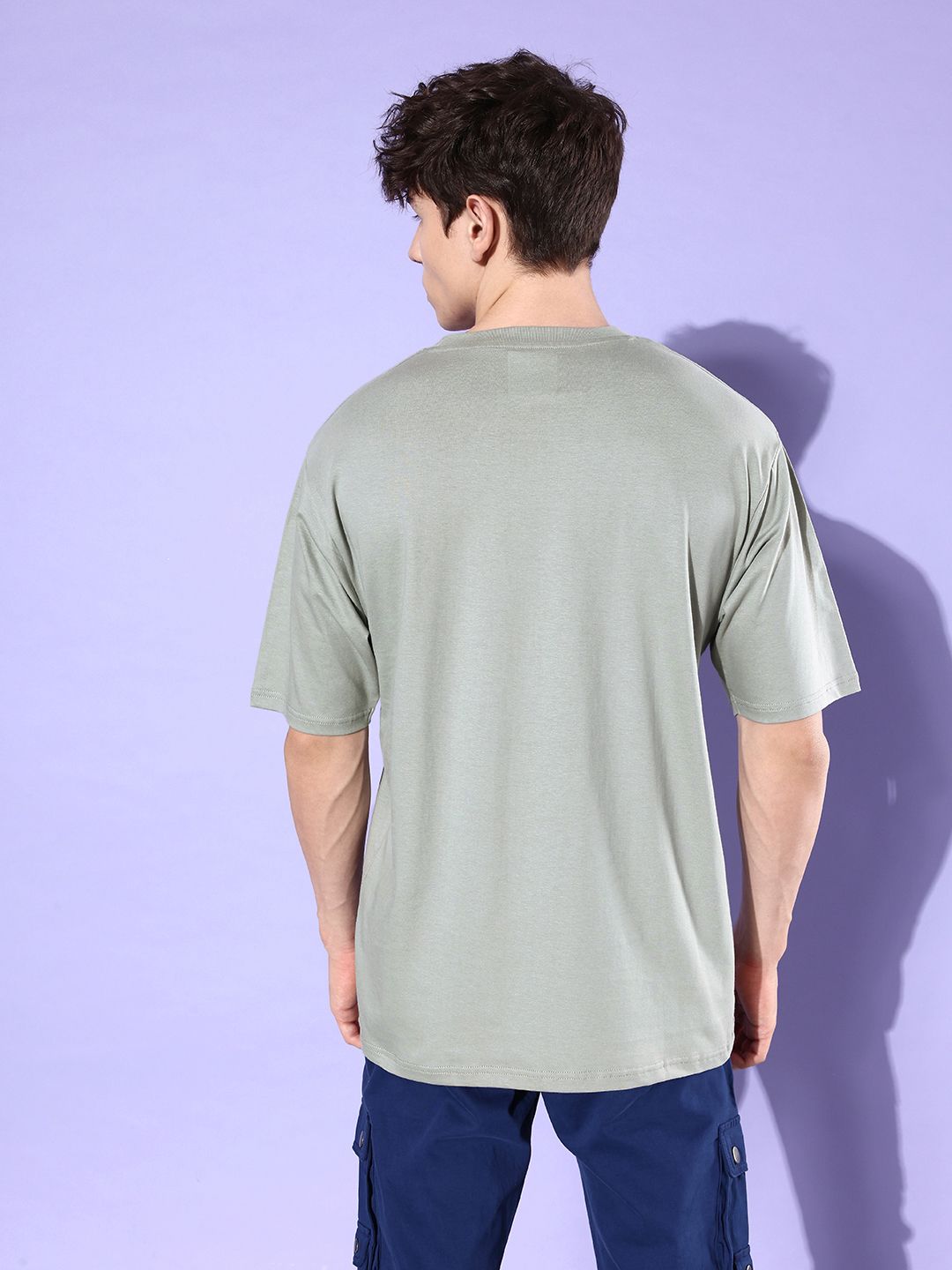 DILLINGER Printed Pure Cotton Oversized T-shirt