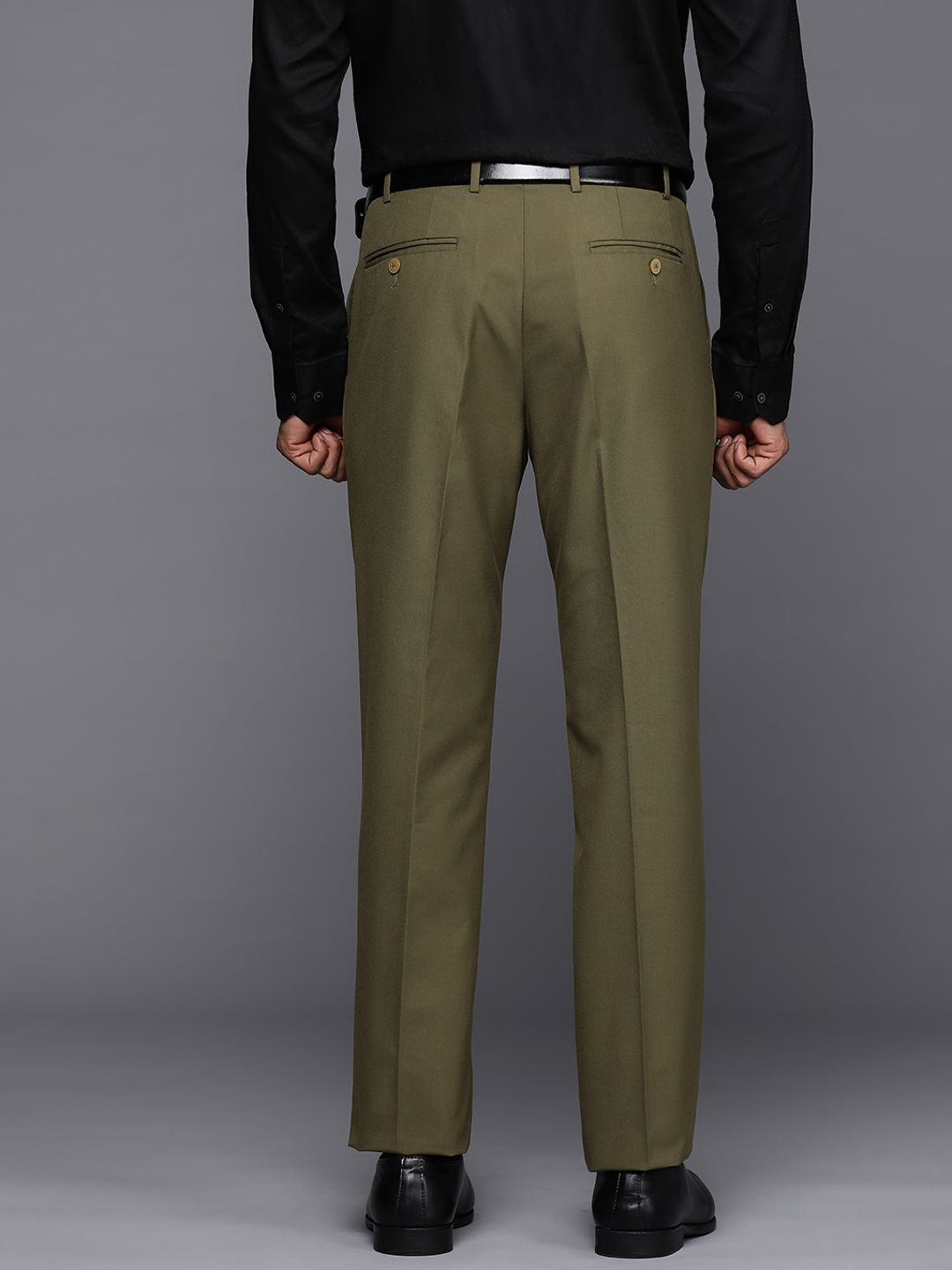 Raymond Men Slim Fit Formal Trousers