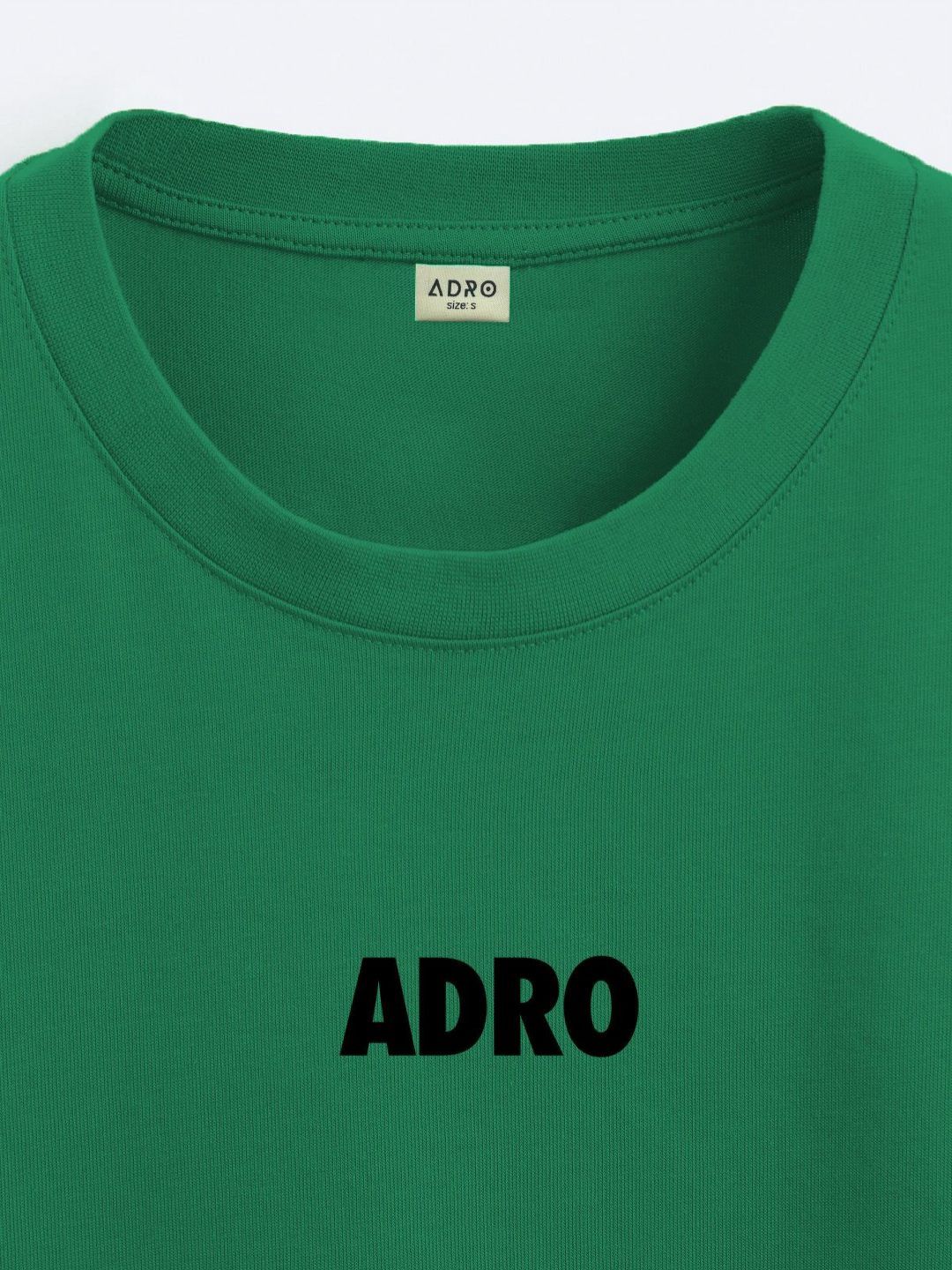 ADRO Men Typography Printed Applique T-shirt