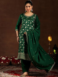 Libas Women Ethnic Motifs Regular Kurta with Trousers & Dupatta