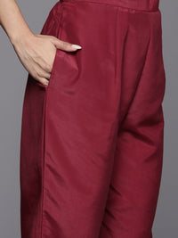 Indo Era Ethnic Motifs Embroidered Regular Sequinned Kurta with Trousers & Dupatta
