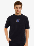 RARE RABBIT Men Graphic Printed Graphic Print Others Round Neck Cotton Oversized T-Shirt