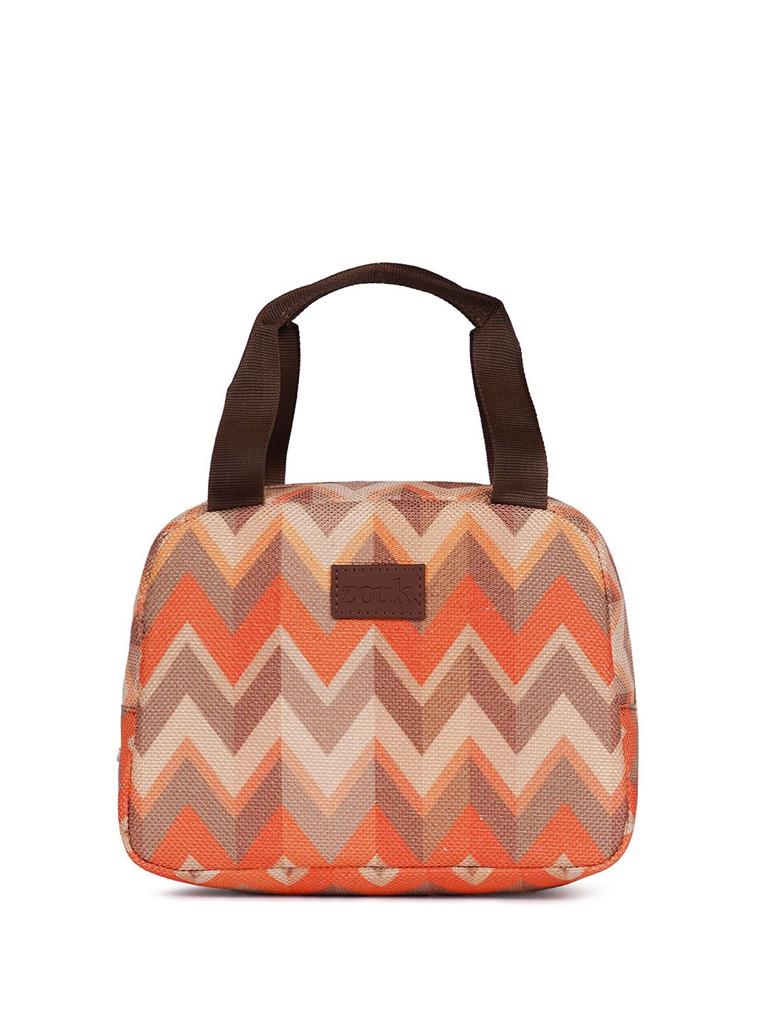 ZOUK Printed Insulated Lunch Bag