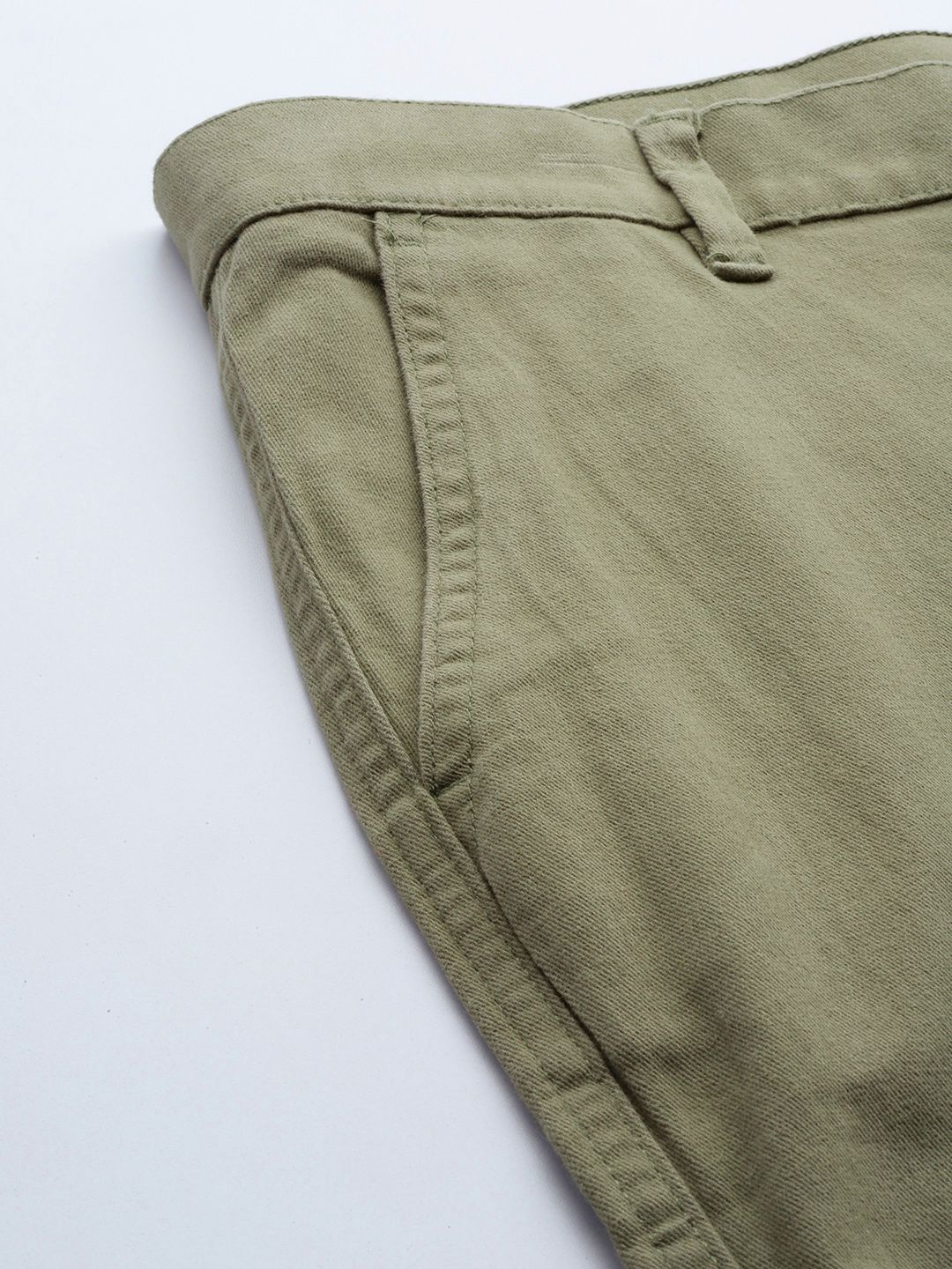 HIGHLANDER Men Slim Fit Chinos Trousers