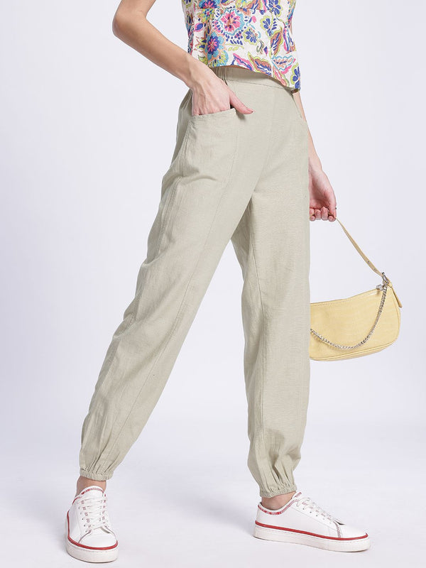 DressBerry Women Elevated Essentials Jogger Style Trousers