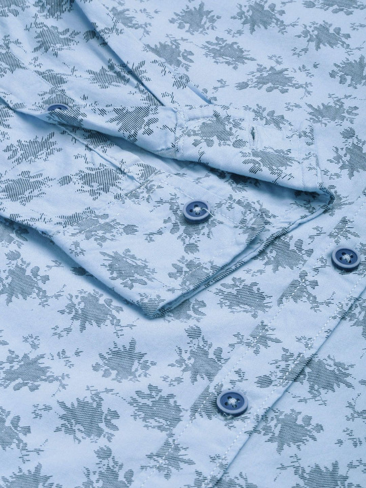 The Indian Garage Co Men Abstract Print Casual Shirt