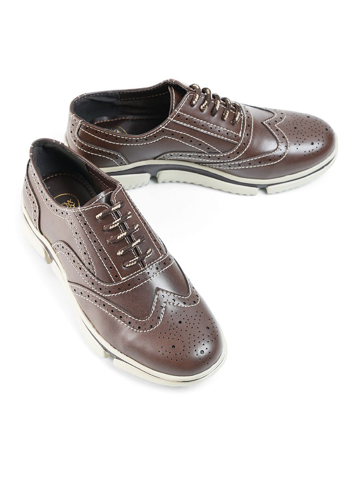 Kasut Slip On MONKSTORY Gravity Lift Ultra-Comfort - Coklat