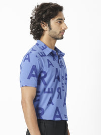 RARE RABBIT Men Rings-4 Slim Fit Solid Polo Collar T-Shirt