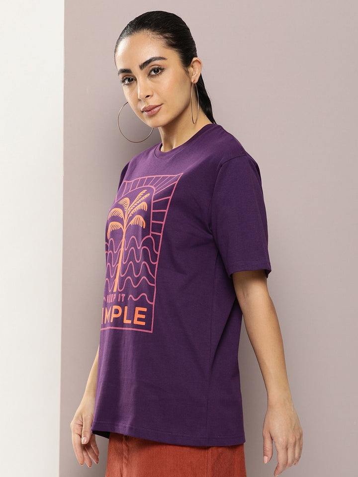 DILLINGER Graphic Printed Oversized Pure Cotton T-Shirt