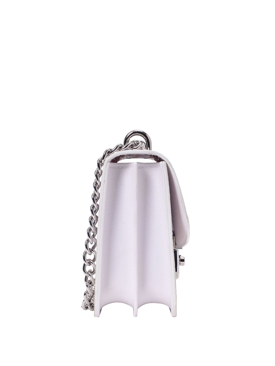 Lino Perros Croc Textured Structured Shoulder Bag