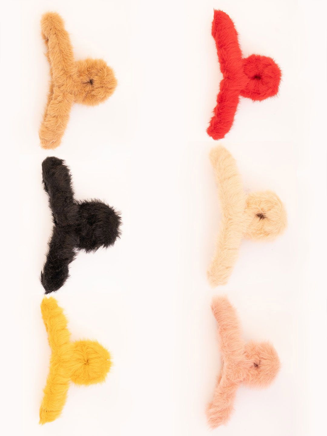 VOGUE PANASH Women Set of 6 Claw Clip